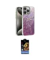 ieg™ iPhone 15 Pro Max Kılıf Zirve Modern Prime - Siyah Buffer Hayalet Cam Ekran Koruyucu