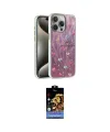 ieg™ iPhone 15 Pro Max Kılıf Zirve Modern Prime - Siyah Buffer Hayalet Cam Ekran Koruyucu