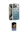 ieg™ iPhone 15 Pro Max Kılıf Zirve Modern Prime - Siyah Buffer Hayalet Cam Ekran Koruyucu