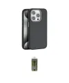 ieg™ iPhone 15 Pro Max Kılıf Zirve Modern Prime - Siyah Joko Magic 5D Hayalet Cam