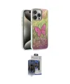 ieg™ iPhone 15 Pro Max Kılıf Zirve Modern Prime - Siyah Vanessa Magic Cam