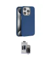 ieg™ iPhone 15 Pro Max Kılıf Zirve Modern Prime - Siyah Vanessa Magic Hayalet Cam