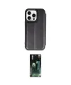 ieg™ iPhone 15 Pro Max Kılıf Zirve Yansıma Serisi - Şeffaf 360 Full Body Arka Koruyucu