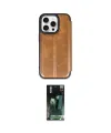 ieg™ iPhone 15 Pro Max Kılıf Zirve Yansıma Serisi - Şeffaf 360 Full Body Arka Koruyucu