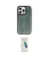 ieg™ iPhone 15 Pro Max Kılıf Zirve Yansıma Serisi - Şeffaf Pasifik Cam Ekran Koruyucu