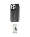 ieg™ iPhone 15 Pro Max Kılıf Zirve Yansıma Serisi - Şeffaf Pasifik Cam Ekran Koruyucu