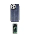 ieg™ iPhone 15 Pro Max Kılıf Zirve Yansıma Serisi - Siyah 360 Mat Full Body Arka Koruyucu