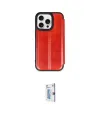 ieg™ iPhone 15 Pro Max Kılıf Zirve Yansıma Serisi - Siyah Bilvis 0.18mm Plus Cam Ekran Koruyucu
