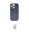 ieg™ iPhone 15 Pro Max Kılıf Zirve Yansıma Serisi - Siyah Bilvis 0.18mm Plus Cam Ekran Koruyucu