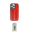ieg™ iPhone 15 Pro Max Kılıf Zirve Yansıma Serisi - Siyah Polymer Nano Ekran Koruyucu