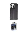 ieg™ iPhone 15 Pro Max Kılıf Zirve Yansıma Serisi - Siyah Vanessa Magic Cam