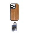 ieg™ iPhone 15 Pro Max Kılıf Zirve Yansıma Serisi - Siyah Vanessa Magic Cam