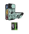 ieg™ iPhone 16 Kılıf Ahenk Klasik - Şeffaf 360 Full Body Arka Koruyucu