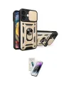 ieg™ iPhone 16 Kılıf Ahenk Klasik - Şeffaf Pasifik Cam Ekran Koruyucu