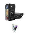 ieg™ iPhone 16 Kılıf Ahenk Klasik - Şeffaf Pasifik Cam Ekran Koruyucu