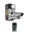 ieg™ iPhone 16 Kılıf Ahenk Klasik - Siyah 360 Mat Full Body Arka Koruyucu