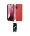 ieg™ iPhone 16 Kılıf Ahenk Serisi - Siyah 360 Mat Full Body Arka Koruyucu
