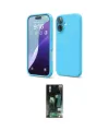 ieg™ iPhone 16 Kılıf Ahenk Serisi - Siyah 360 Mat Full Body Arka Koruyucu