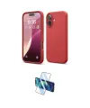 ieg™ iPhone 16 Kılıf Ahenk Serisi - Siyah 3D Antistatik Seramik Nano Ekran Koruyucu