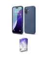 ieg™ iPhone 16 Kılıf Ahenk Serisi - Siyah Bilvis 5in1 3D Magic Cam Ekran Koruyucu