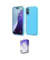 ieg™ iPhone 16 Kılıf Ahenk Serisi - Siyah Bilvis 5in1 3D Magic Cam Ekran Koruyucu