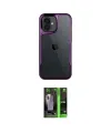 ieg™ iPhone 16 Kılıf Akış Çizgi Koleksiyonu - Şeffaf 360 Full Body Arka Koruyucu