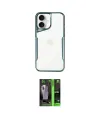 ieg™ iPhone 16 Kılıf Akış Çizgi Koleksiyonu - Şeffaf 360 Full Body Arka Koruyucu