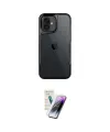 ieg™ iPhone 16 Kılıf Akış Çizgi Koleksiyonu - Şeffaf Pasifik Cam Ekran Koruyucu