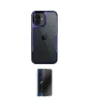 ieg™ iPhone 16 Kılıf Akış Çizgi Koleksiyonu - Siyah 3D Antistatik Hayalet Cam Ekran Koruyucu