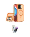 ieg™ iPhone 16 Kılıf Akış Form - Şeffaf Pasifik Cam Ekran Koruyucu