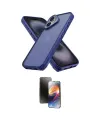 ieg™ iPhone 16 Kılıf Atlas Form - Siyah 3D Antistatik Mat Seramik Nano Ekran Koruyucu