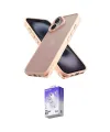 ieg™ iPhone 16 Kılıf Atlas Form - Siyah Bilvis 5in1 3D Magic Cam Ekran Koruyucu