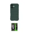 ieg™ iPhone 16 Kılıf Atlas Koleksiyonu - Şeffaf 360 Full Body Arka Koruyucu