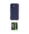 ieg™ iPhone 16 Kılıf Atlas Koleksiyonu - Şeffaf 360 Full Body Arka Koruyucu