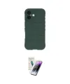ieg™ iPhone 16 Kılıf Atlas Koleksiyonu - Şeffaf Pasifik Cam Ekran Koruyucu