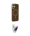 ieg™ iPhone 16 Kılıf Çekirdek Modern Prime - Şeffaf Pasifik Cam Ekran Koruyucu