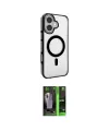 ieg™ iPhone 16 Kılıf Doruk Doku Özel Seri - Şeffaf 360 Full Body Arka Koruyucu