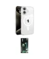 ieg™ iPhone 16 Kılıf Doruk Doku Özel Seri - Siyah 360 Mat Full Body Arka Koruyucu