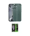 ieg™ iPhone 16 Kılıf Doruk Klasik Özel Seri - Şeffaf 360 Full Body Arka Koruyucu