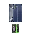 ieg™ iPhone 16 Kılıf Doruk Klasik Özel Seri - Şeffaf 360 Full Body Arka Koruyucu