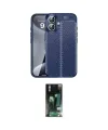ieg™ iPhone 16 Kılıf Doruk Klasik Özel Seri - Siyah 360 Mat Full Body Arka Koruyucu