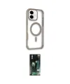ieg™ iPhone 16 Kılıf Eksen Klasik Koleksiyonu - Siyah 360 Mat Full Body Arka Koruyucu