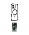 ieg™ iPhone 16 Kılıf Eksen Klasik Koleksiyonu - Siyah 360 Mat Full Body Arka Koruyucu