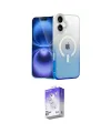 ieg™ iPhone 16 Kılıf Eksen Minimal Özel Seri - Siyah Bilvis 5in1 3D Magic Cam Ekran Koruyucu