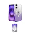 ieg™ iPhone 16 Kılıf Eksen Minimal Özel Seri - Siyah Bilvis 5in1 3D Magic Cam Ekran Koruyucu