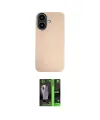 ieg™ iPhone 16 Kılıf Eksen Prime - Şeffaf 360 Full Body Arka Koruyucu
