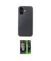 ieg™ iPhone 16 Kılıf Eksen Prime - Şeffaf 360 Full Body Arka Koruyucu