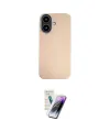 ieg™ iPhone 16 Kılıf Eksen Prime - Şeffaf Pasifik Cam Ekran Koruyucu