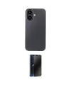 ieg™ iPhone 16 Kılıf Eksen Prime - Siyah 3D Antistatik Hayalet Cam Ekran Koruyucu