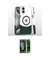 ieg™ iPhone 16 Kılıf İz Asil Prime - Şeffaf 360 Full Body Arka Koruyucu